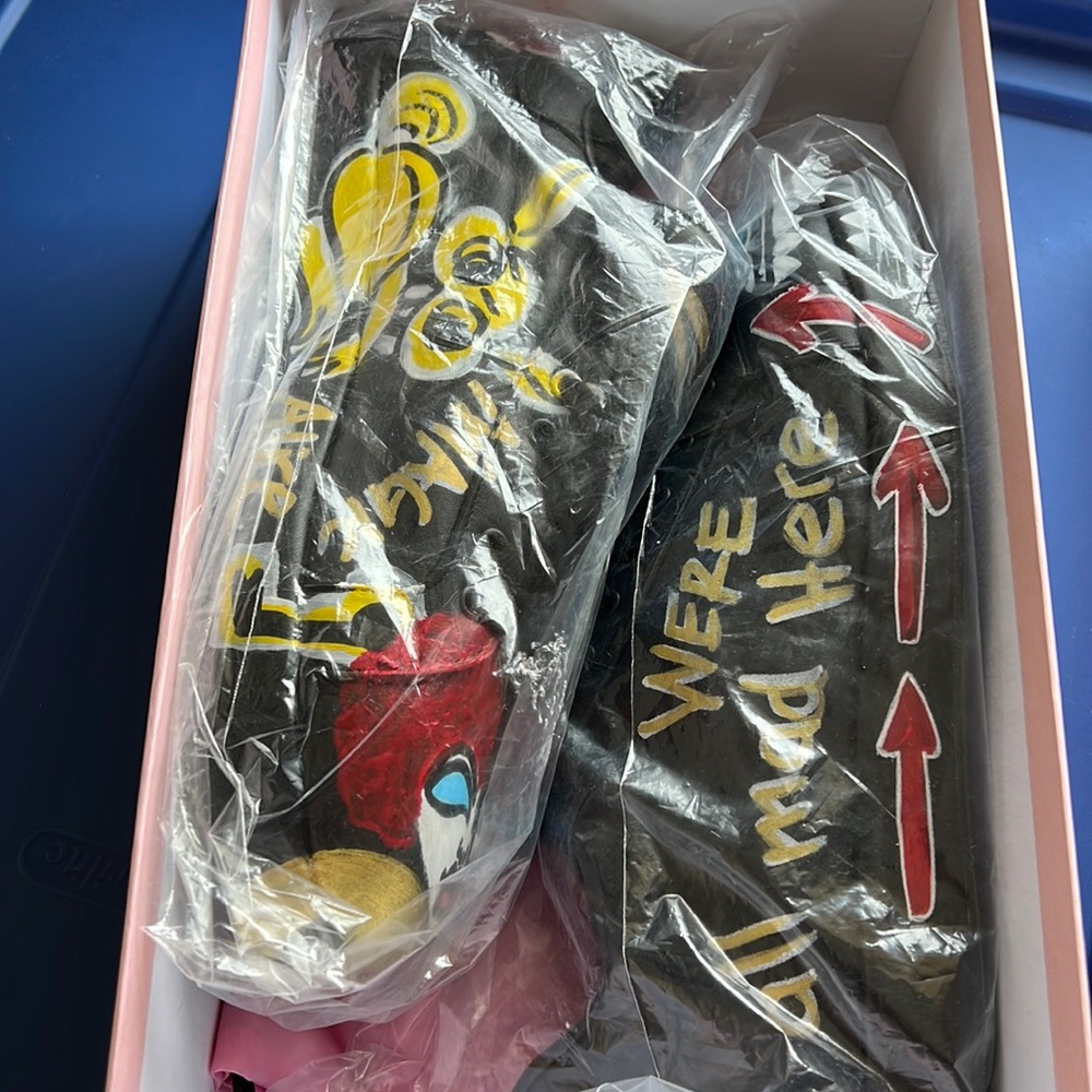 Custom Alice in Wonderland Shoes